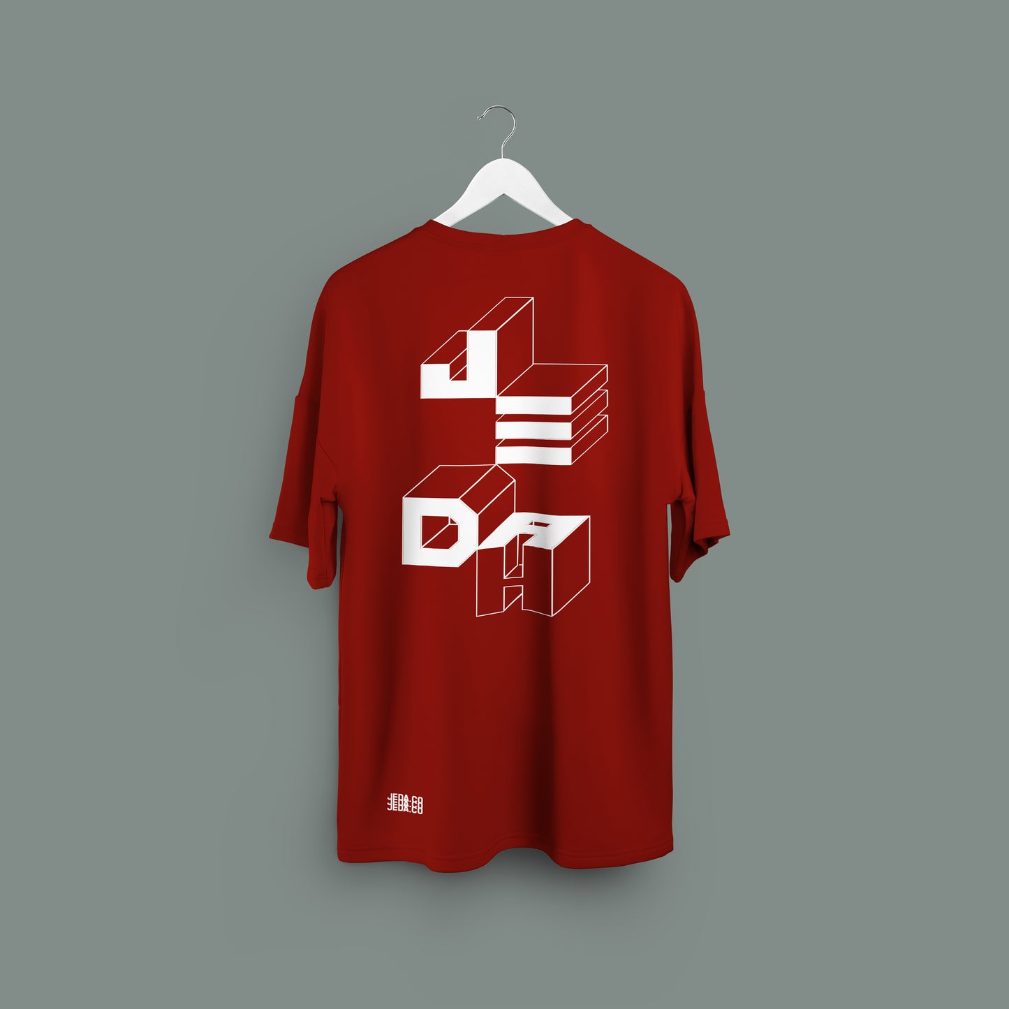 JECA CO. OVERSIZE TEE RED