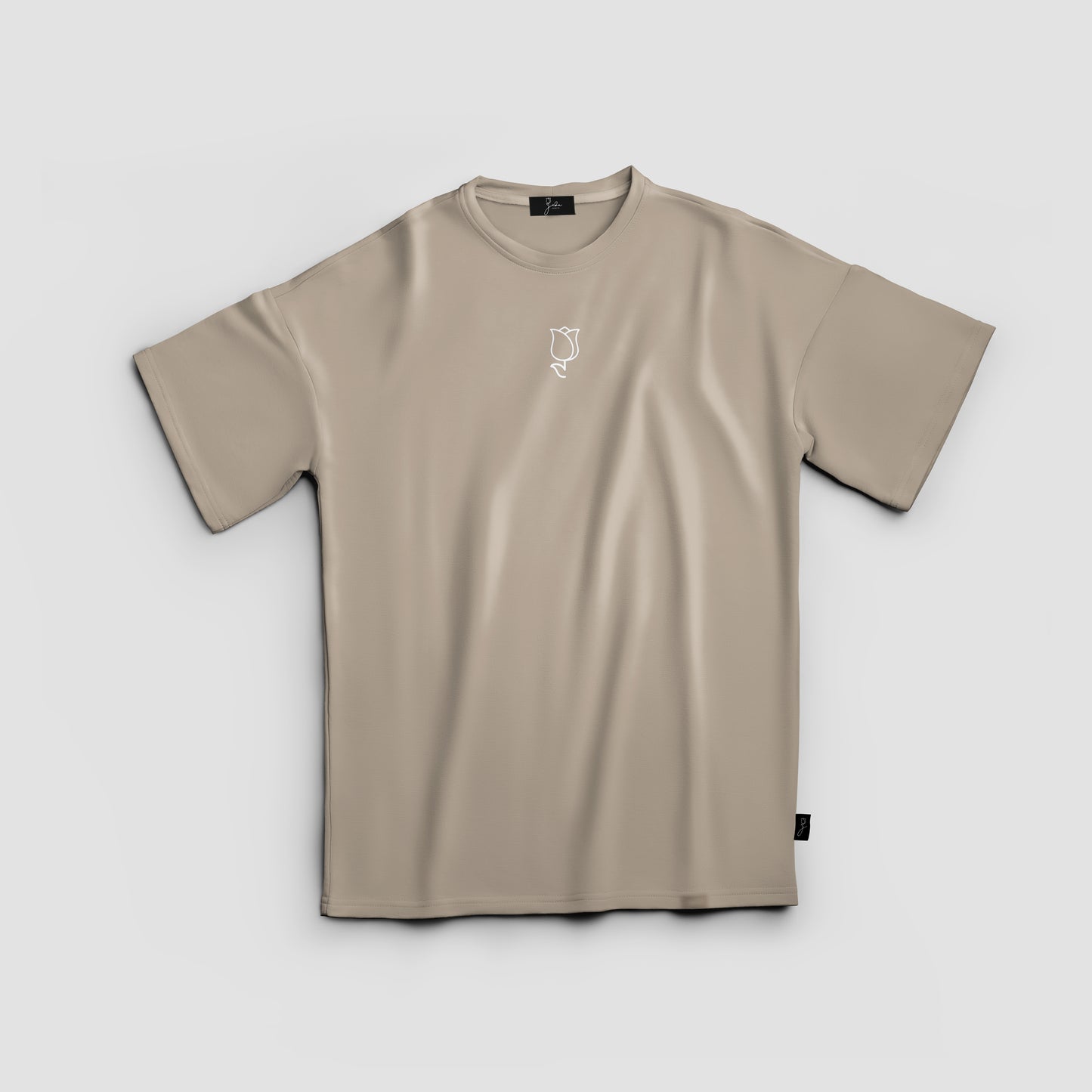 CAMISETA UNISEX GRANDE BEIGE 