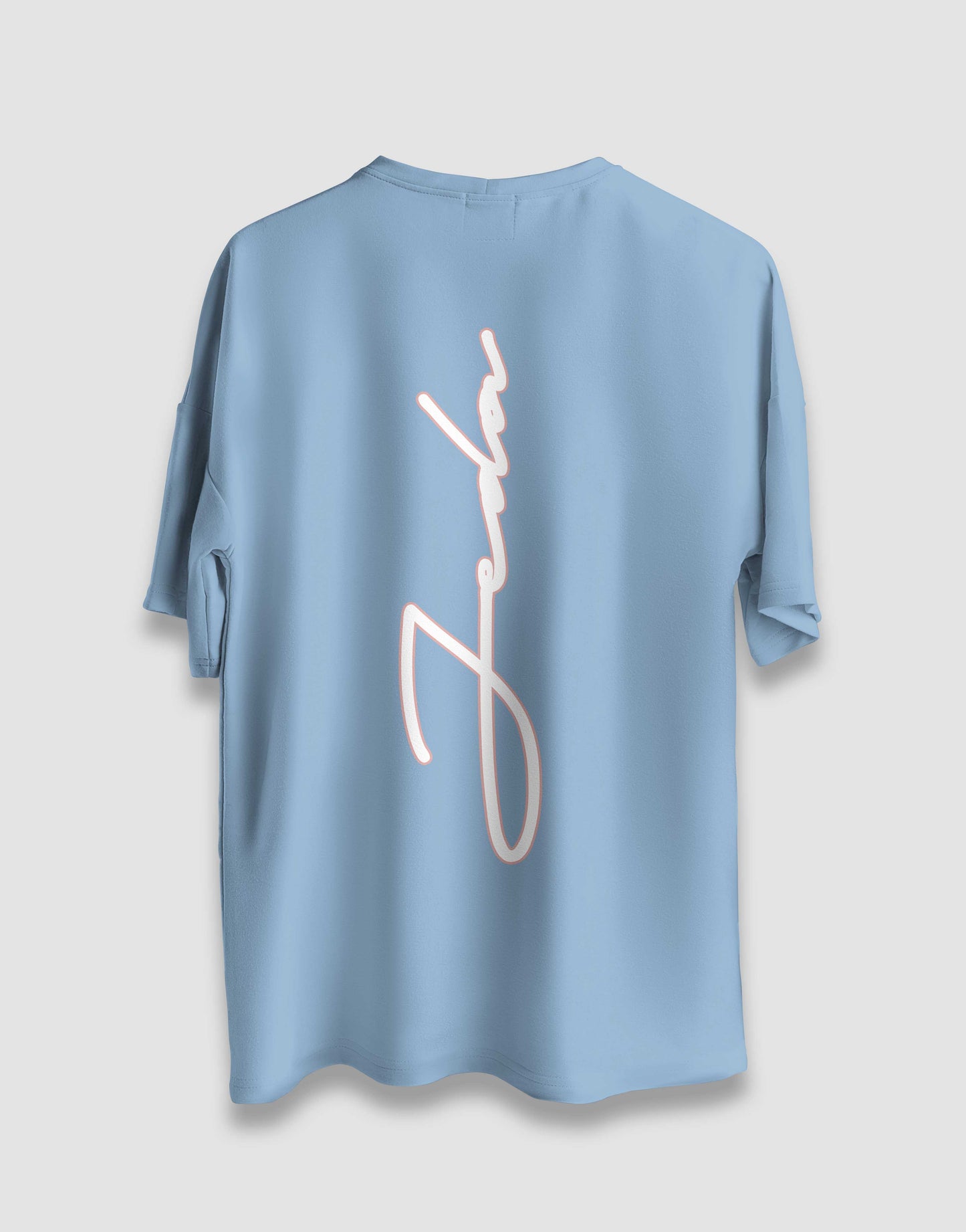 JEDA OVERSIZE TEE BLUE