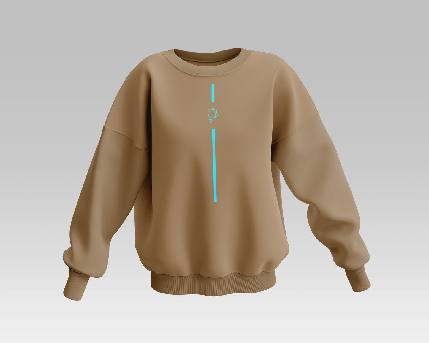 SWEATSHIRT BROWN